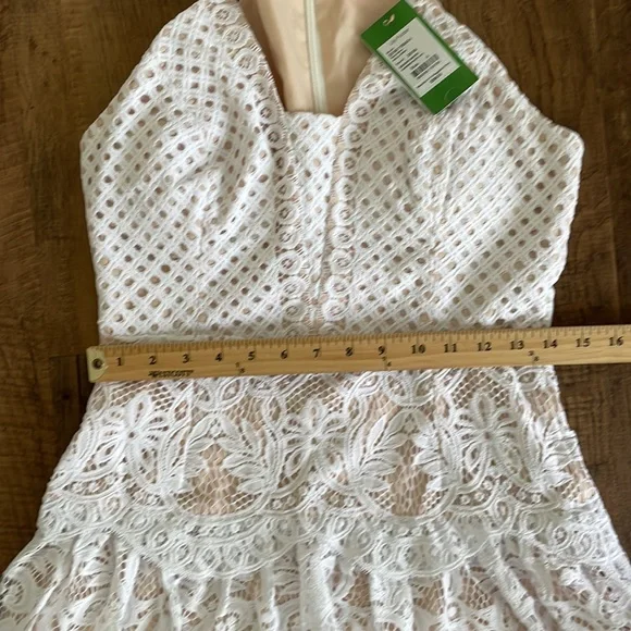 Lilly Pulitzer Adella Dress NWT Exotic Lace eyelet size 4 dress new with tags - Picture 11 of 11